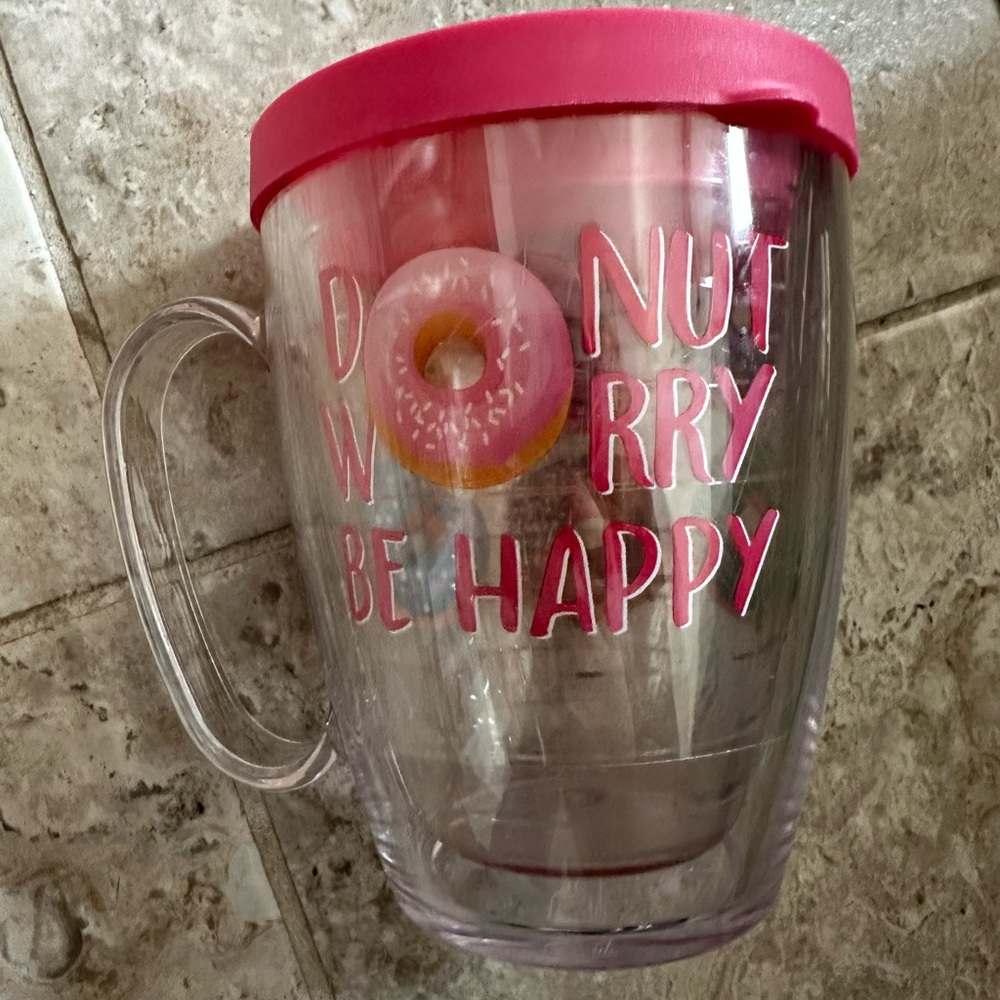 Pink Insulated Tumbler with Lid